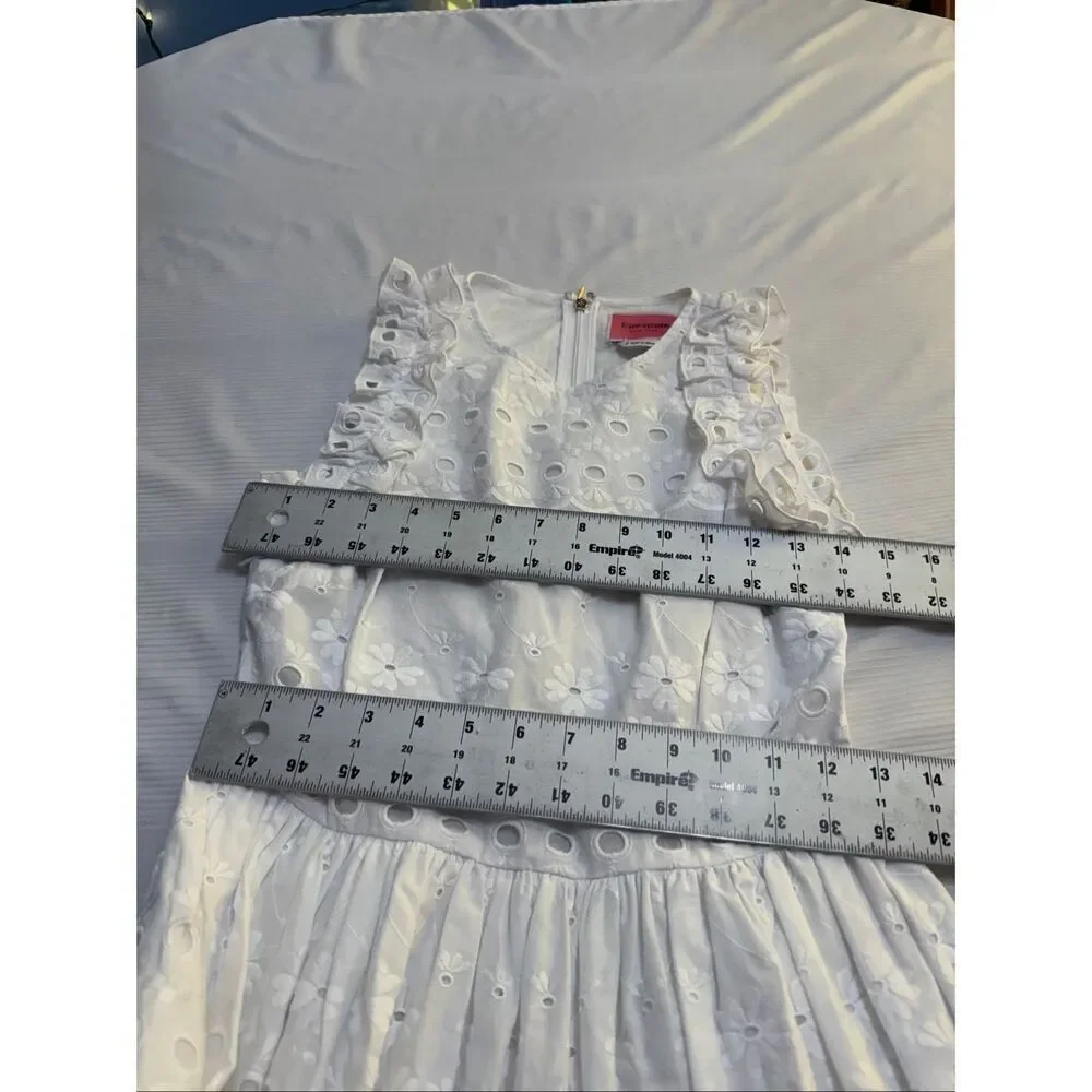 Kate Spade New York White Eyelet Dress Size 0